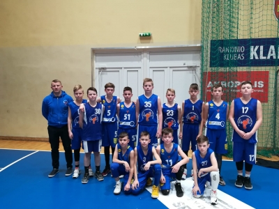 KKM U12 PATEKIMAS Į FINALINĮ KETVERTĄ, JR. NBA LIETUVA RUNGTYNĖS KAUNE