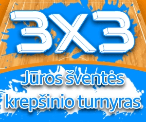 3x3 krepšinio turnyras &quot;Jūros šventė - 2017&quot;