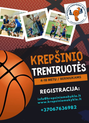 Treniruočių grafikai